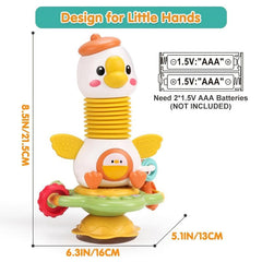 Desktop Baby Cartoon Suction Cups Feeding Dental Glue Toy