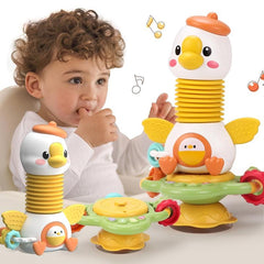 Desktop Baby Cartoon Suction Cups Feeding Dental Glue Toy