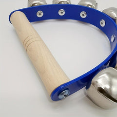 Leather Strip Rattle Grip Bell Musical Instrument