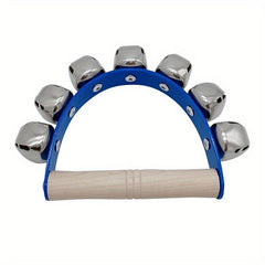 Leather Strip Rattle Grip Bell Musical Instrument