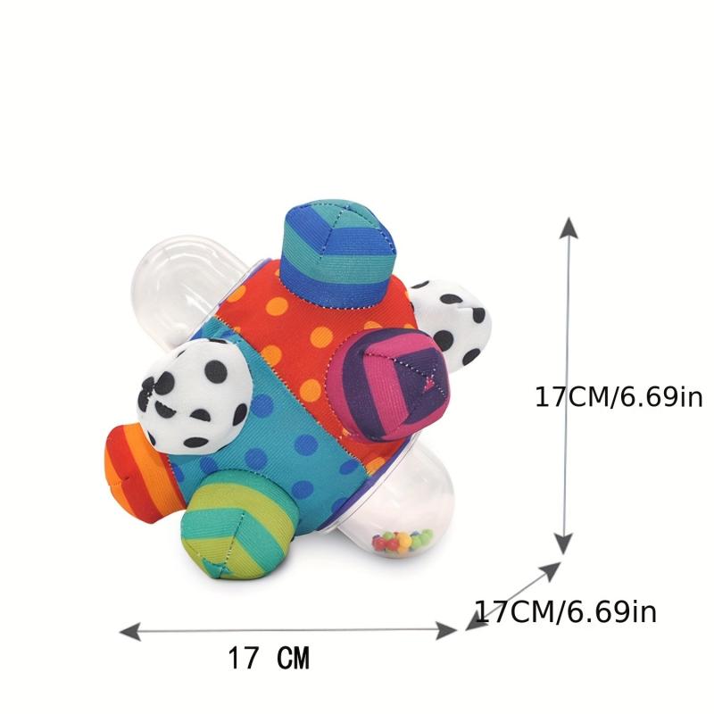Baby Hand Grip Rattle Ball Cloth Ball