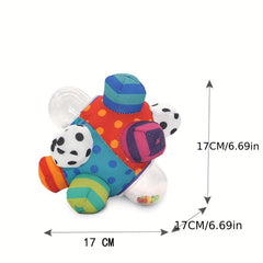 Baby Hand Grip Rattle Ball Cloth Ball