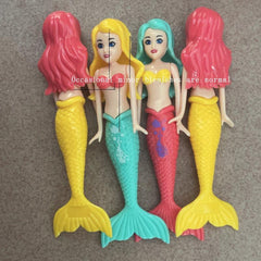 4pcs Mermaid Water Pool Toy Diving Set