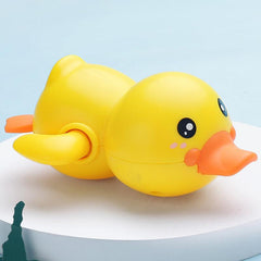 Baby Duck Bath Toy Wind Up Swimming Duck