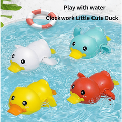 Baby Duck Bath Toy Wind Up Swimming Duck