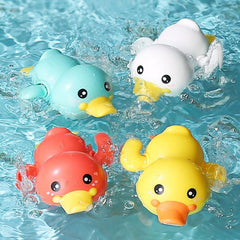 Baby Duck Bath Toy Wind Up Swimming Duck