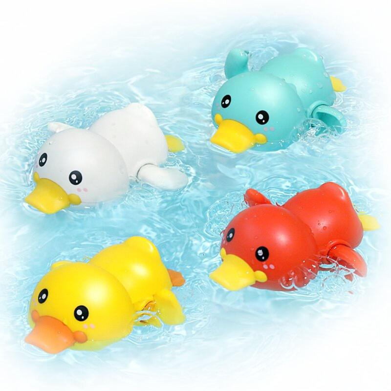 Baby Duck Bath Toy Wind Up Swimming Duck