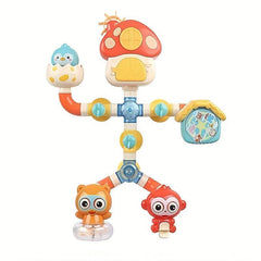 Water Pipeline Combo for Kids Bath & Play | Pipe, Wheel, Music, Fun