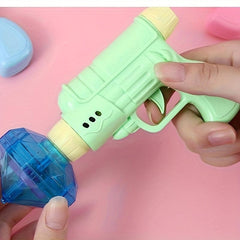 Flash Gyroscope Gun Glow Handgun Gyroscope Small Toy Award Gift