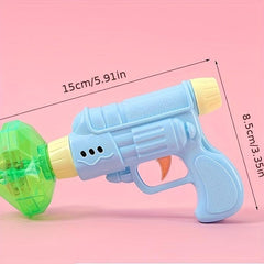 Flash Gyroscope Gun Glow Handgun Gyroscope Small Toy Award Gift