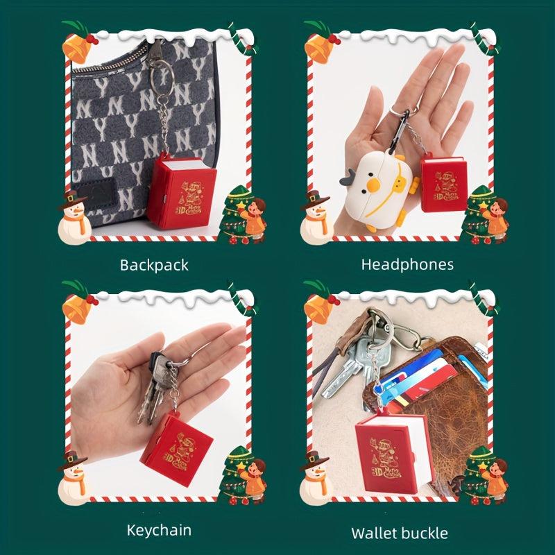 Christmas Holiday 3D Magic Book Surprise Toys Ornaments Infant Toys
