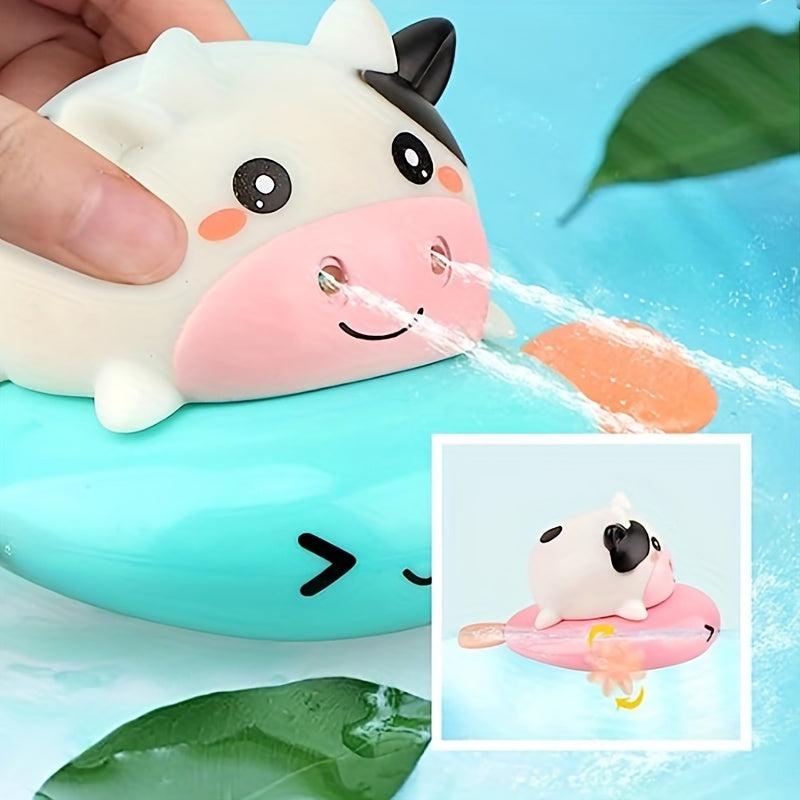 4 Pack Baby Bath Toys, Non-Toxic ABS Material, Fun and Creative Design