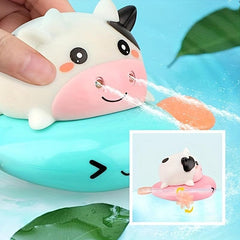 4 Pack Baby Bath Toys, Non-Toxic ABS Material, Fun and Creative Design