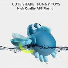4 Pack Baby Bath Toys, Non-Toxic ABS Material, Fun and Creative Design