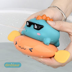 Children's Chain up Bath Toys Baby Bathroom Swimming Pull Animals