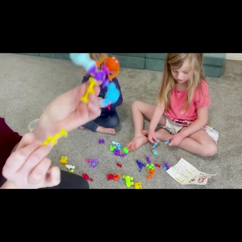 20pcs Bath Toys Sensory Toys For 3 7 Year Old Boys Girls Sucker Building Blocks