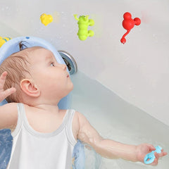 20pcs Bath Toys Sensory Toys For 3 7 Year Old Boys Girls Sucker Building Blocks