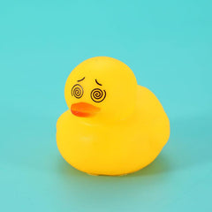 6pcs Squeeze Sounding Duck Baby Bath Toy