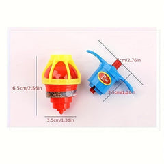 20Pcs Light Up Spinning Tops LED Flashing Gyroscope Toys Party Favors