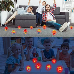 20Pcs Light Up Spinning Tops LED Flashing Gyroscope Toys Party Favors