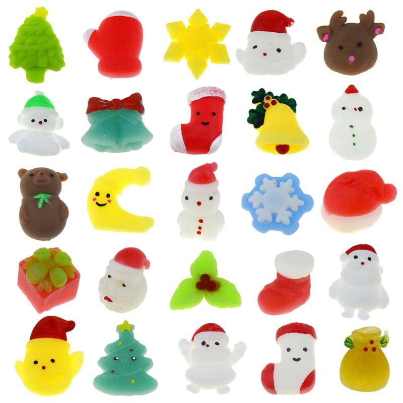 Halloween Pinch Doll Unzip Toy Santa Claus Christmas Tree