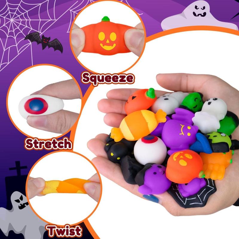 Halloween Pinch Doll Unzip Toy Santa Claus Christmas Tree