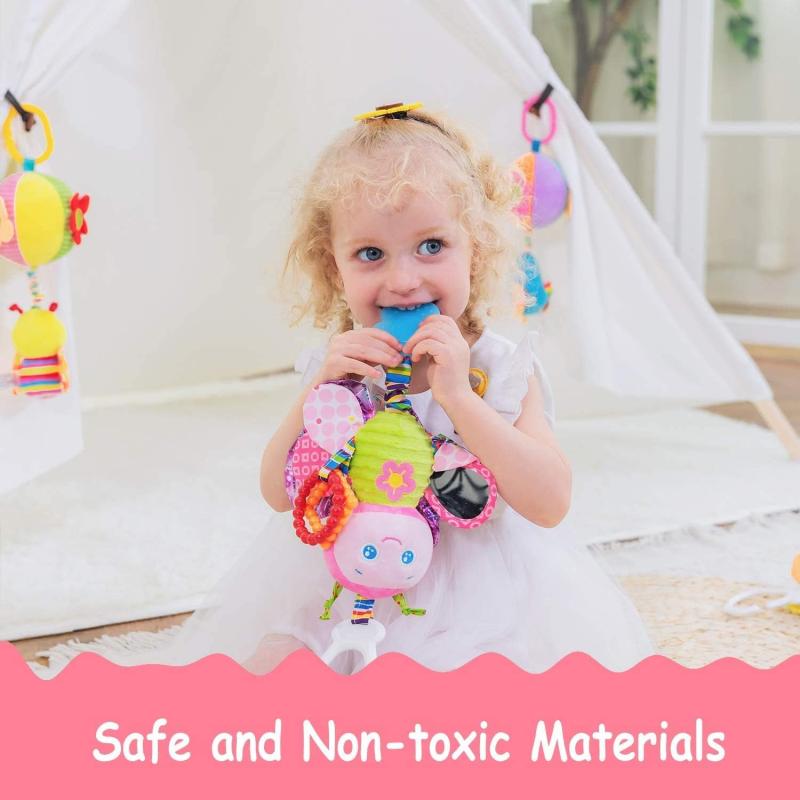 Car Seat Toys Baby Rattles for Stroller