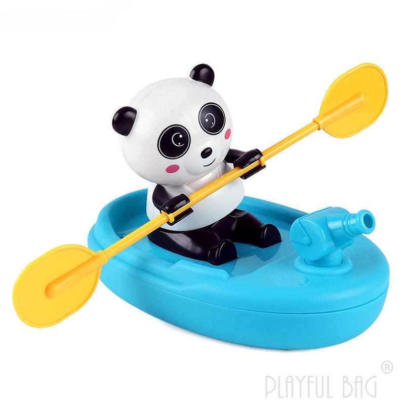 Duck Boating Baby Bath Toy Panda Children Tub Water Boys Girls