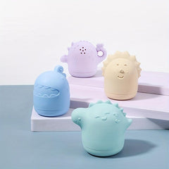 Silicone Dinosaur Bathtub Toys for Boys and Girls