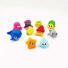 Water Absorbing Rubber Spray Toys for Bath Time