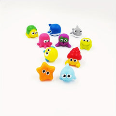 Water Absorbing Rubber Spray Toys for Bath Time