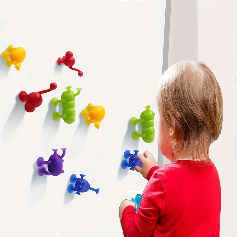 21Pcs Animal & Cartoon Suction Cup Bath Toys Sensory Toys For Kids
