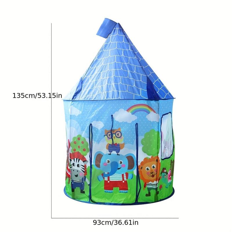 Indoor Children's Folding Tent Animal Models Yurt Activity House