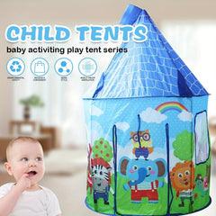 Indoor Children's Folding Tent Animal Models Yurt Activity House