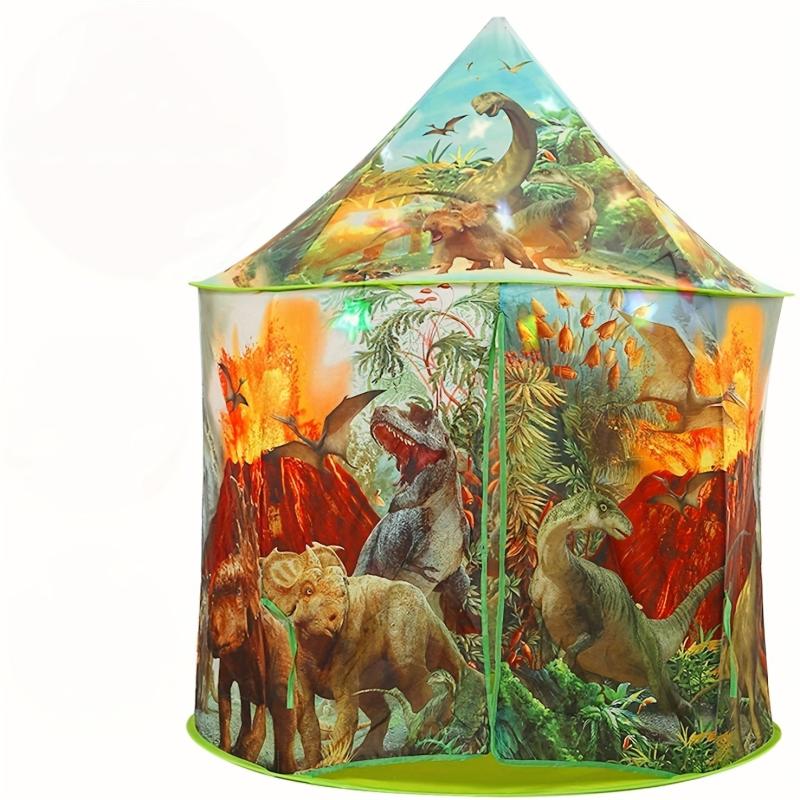 Kids Dino Play Tent Indoor Outdoor Yurt Fun Game Ocean Ball Toy Tent
