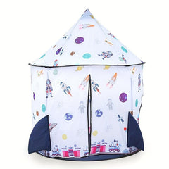 Kids Space Theme Tent Play House Indoor Outdoor Foldable Portable