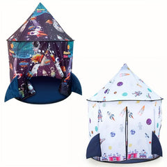 Kids Space Theme Tent Play House Indoor Outdoor Foldable Portable