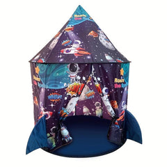 Kids Space Theme Tent Play House Indoor Outdoor Foldable Portable