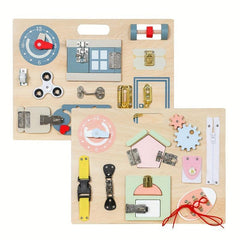 Montessori Busy Board for Infants and Children