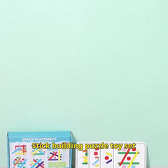 Rainbow Stick Puzzle Montessori Teaching Aids for Kids