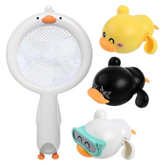 4 Pcs Baby Bath Toys Floating Wind Up Kids Bathtub Toys Boys Girls Gift