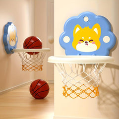 Kids Indoor Basketball Stand For Door Room - Mini Basketball Toy