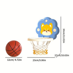 Kids Indoor Basketball Stand For Door Room - Mini Basketball Toy