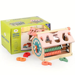 Kids Shape Sorting Smart House Toy