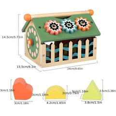 Kids Shape Sorting Smart House Toy