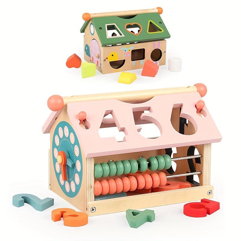 Kids Shape Sorting Smart House Toy
