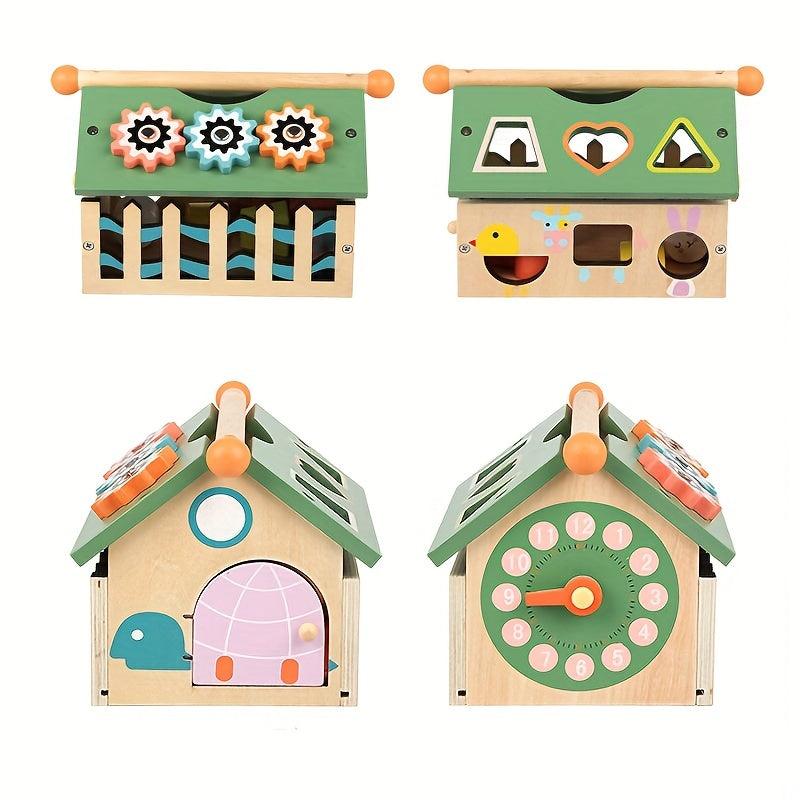 Kids Shape Sorting Smart House Toy