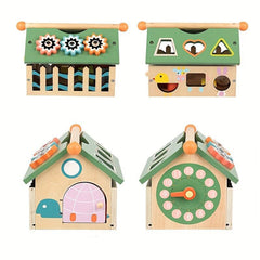 Kids Shape Sorting Smart House Toy