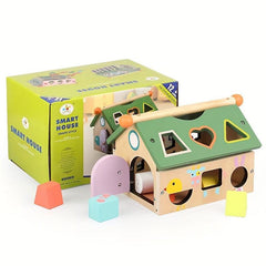 Kids Shape Sorting Smart House Toy