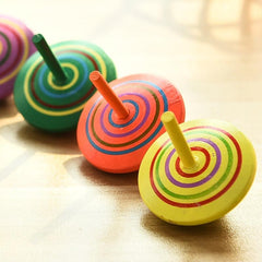 Wooden Hand Gyroscope Children's Creative Toys